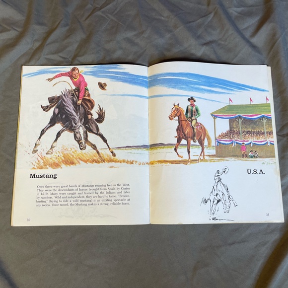 Vintage 1978 Super Book Of Horses by Kathleen Daly Soft Cover - Picture 8 of 9